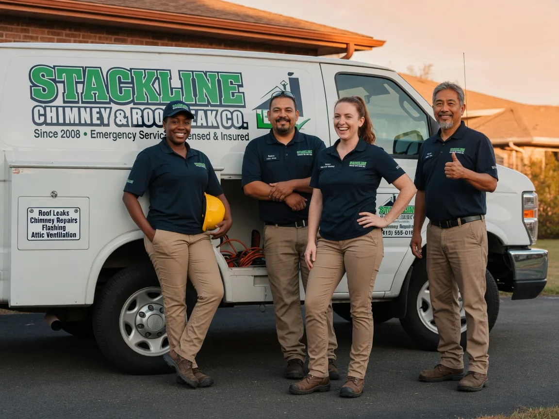 Chimney flashing repair company in West Olive, MI